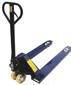 LoadSurfer 2500kg Wide Hand Pump Push Pallet Truck Jack Trolley